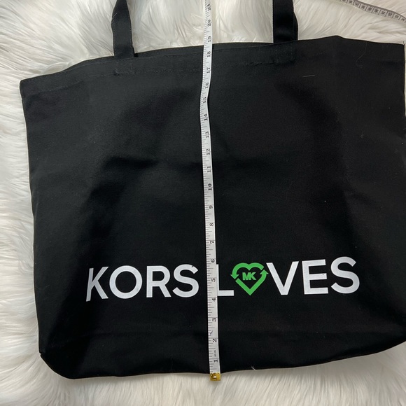 Michael Kors Tote Black    100% Organic Cotton ✨brand new✨ - Picture 4 of 5